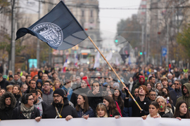 Serbia Trump Protest