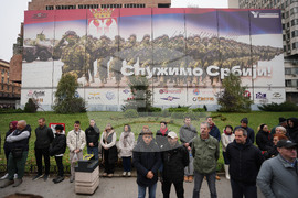 Serbia Trump Protest