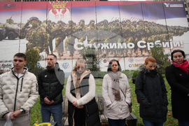 Serbia Trump Protest