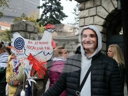 Сърбия - Белград - протест