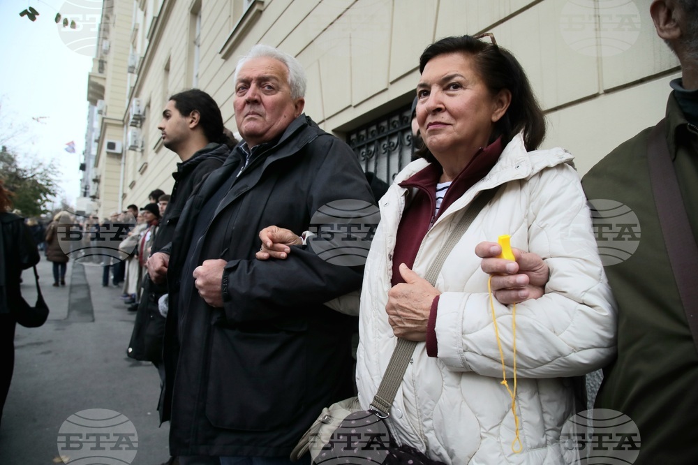 Сърбия - Белград - протест