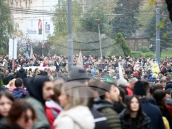 Сърбия - Белград - протест