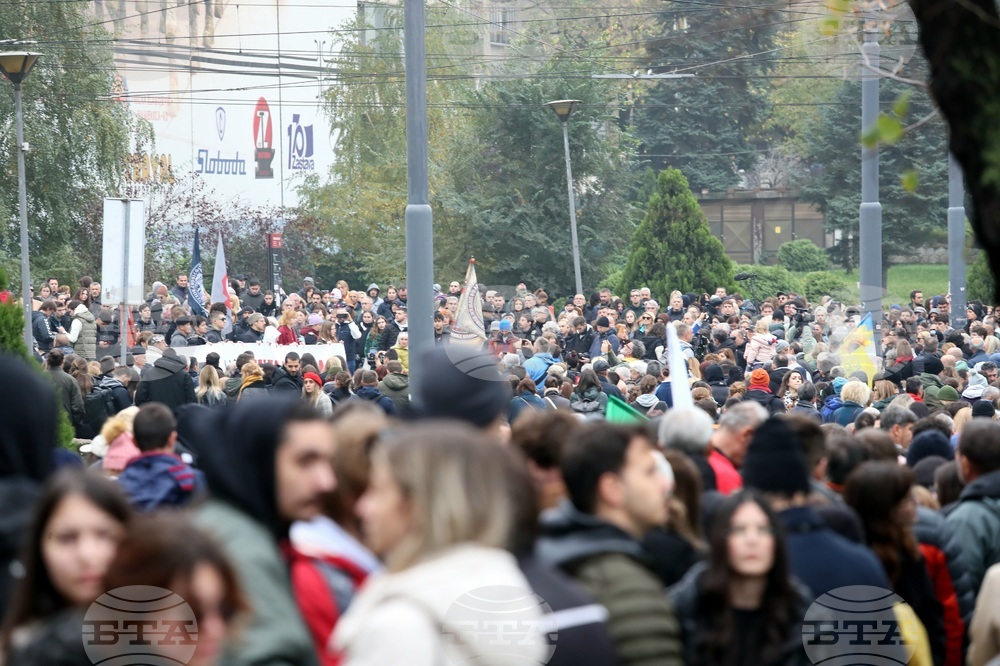 Сърбия - Белград - протест