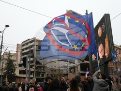 Сърбия - Белград - протест