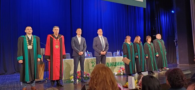 Запазете човечността в себе си, отправи послание към младите медици зам.-кметът на Стара Загора Светослав Колев 