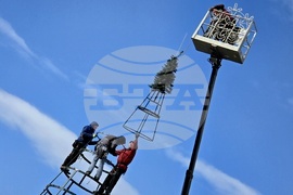 Коледна украса - НДК- монтаж