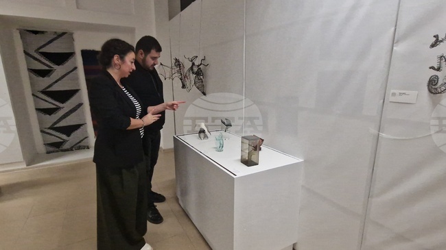 Млади художници от Националната художествена академия подредиха свои творби в троянското село Орешак