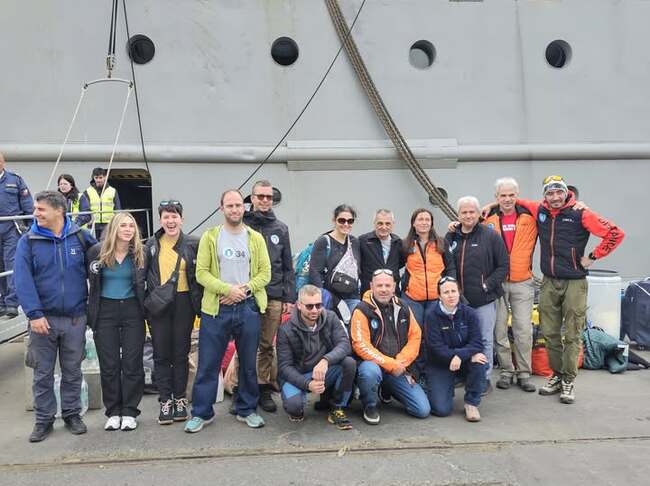 First Group of 34th Bulgarian Antarctic Expedition Sets Sail on Chilean Ship Achilles 41