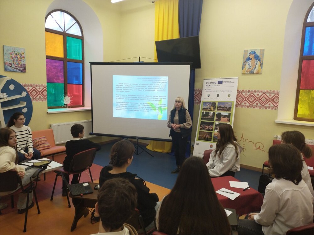 Филмът „Природното богатство на Болградската община“ беше представен в Болградската гимназия „Георги Раковски“ в Украйна 