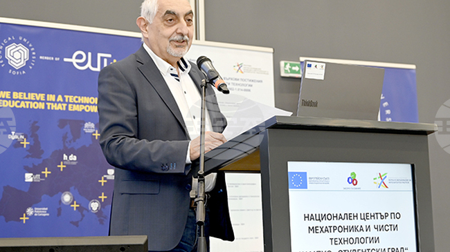 Техническият университет – София бе домакин на откриваща среща по Проект BG16RFPR-1.014-0006 „Национален център по мехатроника и чисти технологии“