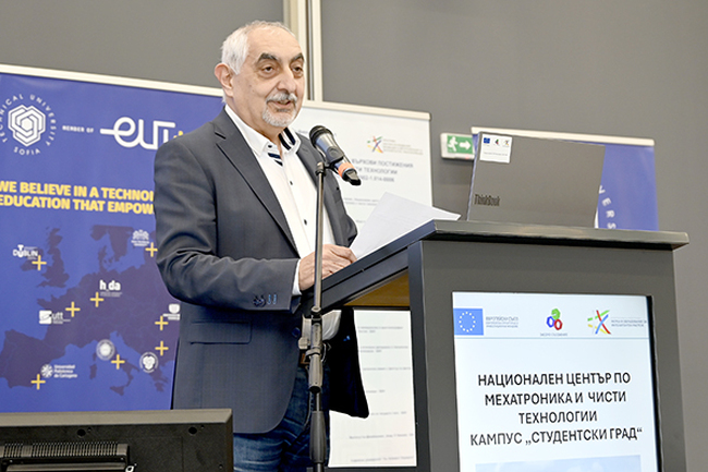 Техническият университет – София бе домакин на откриваща среща по Проект BG16RFPR-1.014-0006 „Национален център по мехатроника и чисти технологии“
