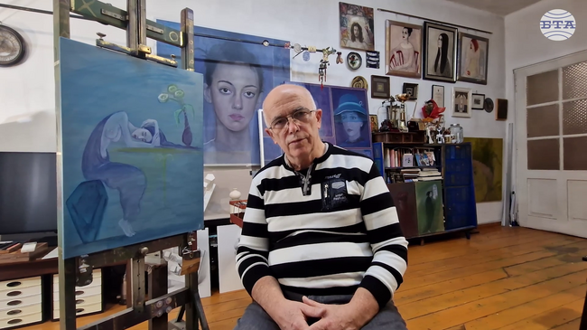 Истинското изкуство остава – всичко друго се забравя, каза в интервю за БТА художникът Владимир Киров