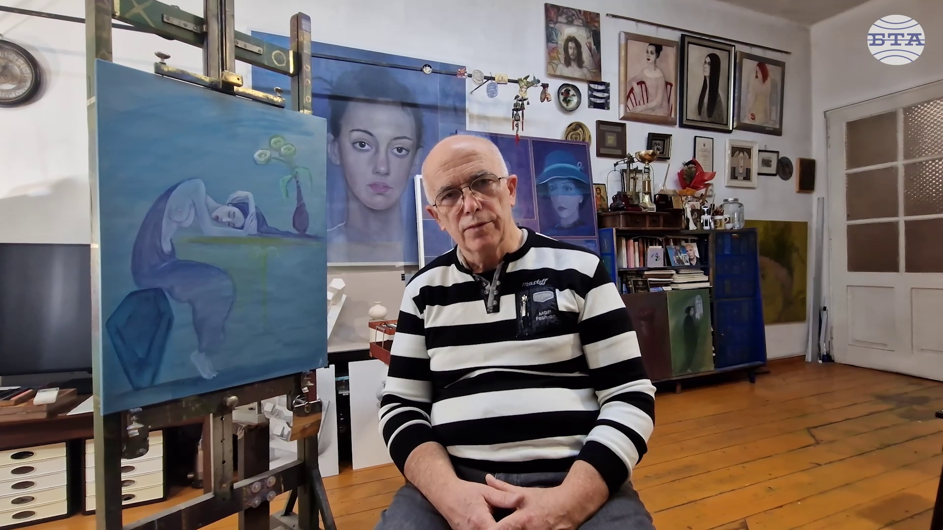 Истинското изкуство остава – всичко друго се забравя, каза в интервю за БТА художникът Владимир Киров