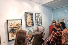 Ямбол - изложба на Антония Котева - откриване