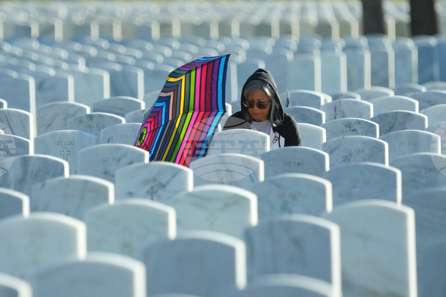 APTOPIX Veterans Day Texas