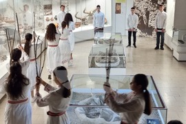 Враца - пърформанс в музея