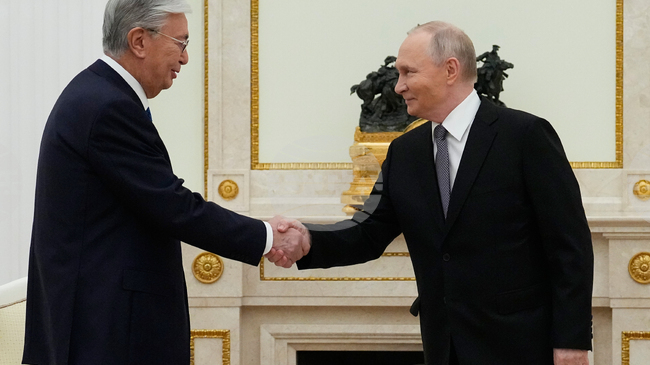 Кремъл каза, че Путин ще информира президента на Казахстан Токаев за изпитанията на „Буревестник“ и „Посейдон“