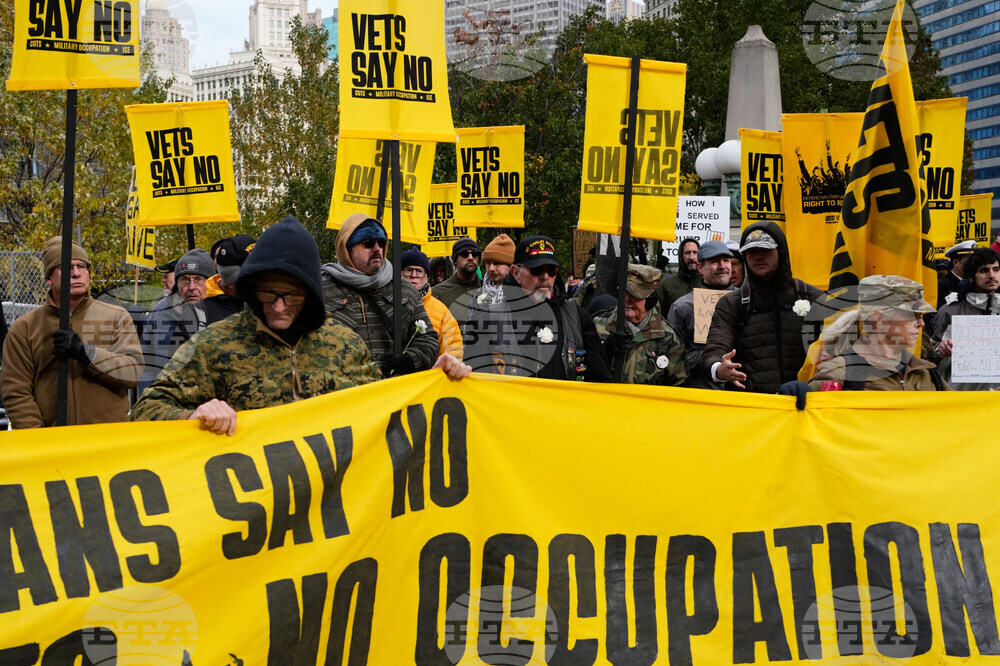 Veterans Protest Chicago