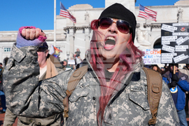 Veterans Day Protest