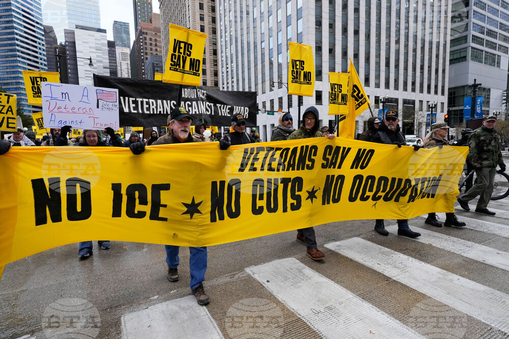 Veterans Protest Chicago