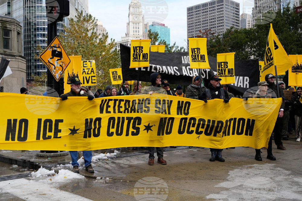 Veterans Protest Chicago