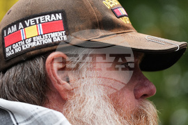 CORRECTION Veterans Protest Chicago