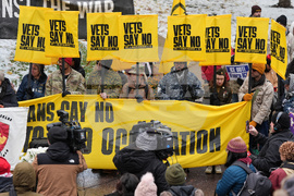 Veterans Protest Chicago