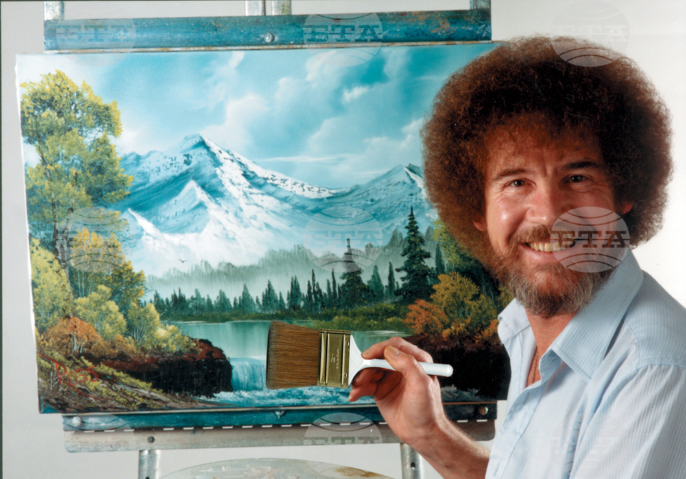 Картини на водещия Боб Рос ще бъдат продадени на търг в подкрепа на обществената телевизия в САЩ