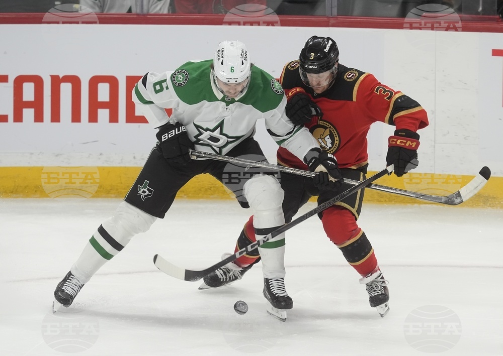 Stars Senators Hockey