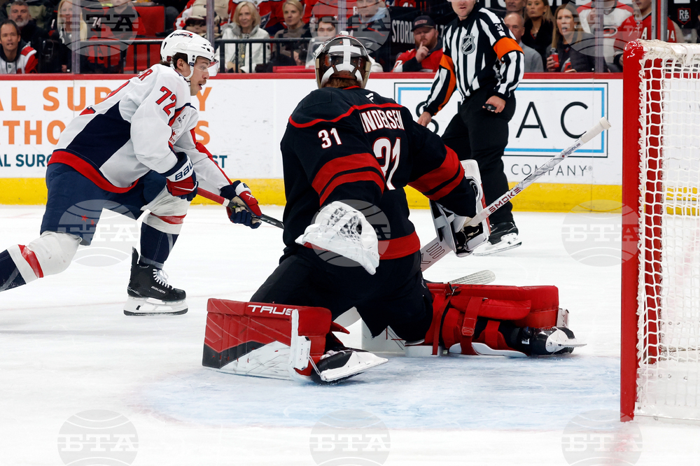 Capitals Hurricanes Hockey