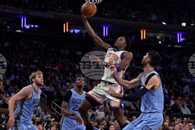 Grizzlies Knicks Basketball