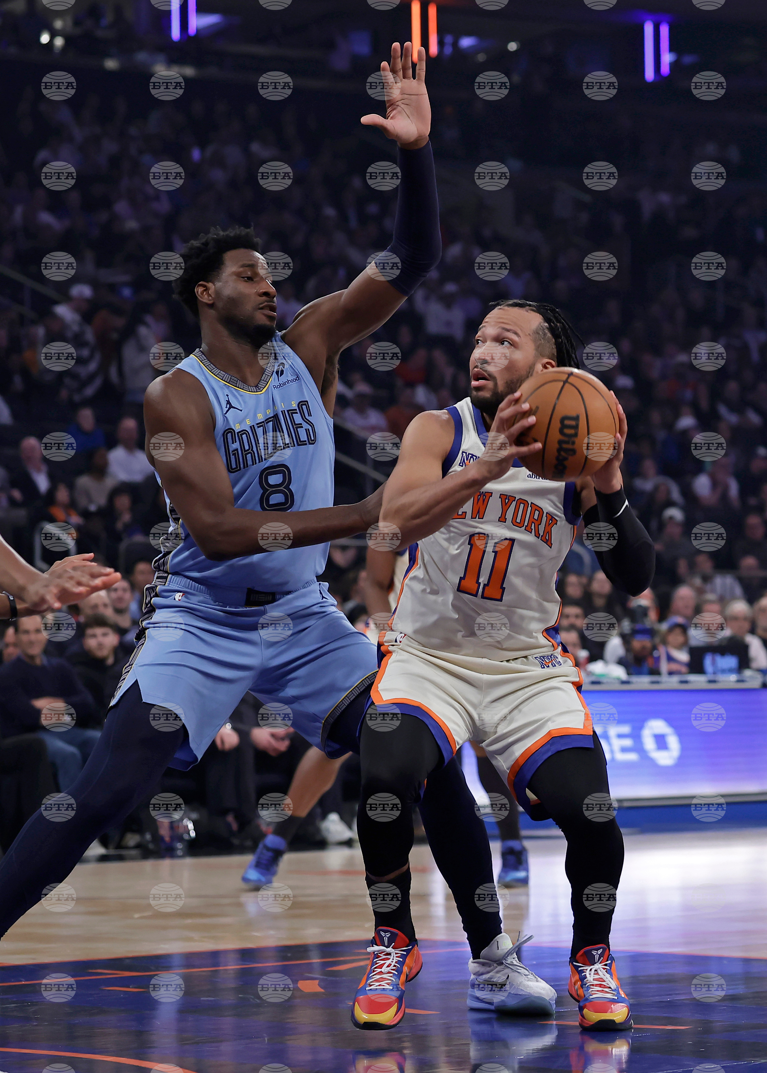 Grizzlies Knicks Basketball