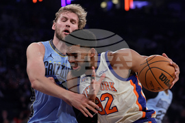 Grizzlies Knicks Basketball