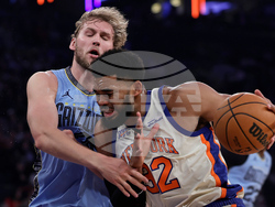 Grizzlies Knicks Basketball