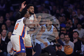 Grizzlies Knicks Basketball
