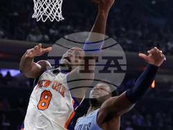 Grizzlies Knicks Basketball