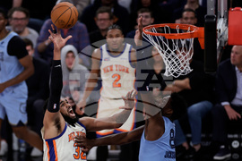 Grizzlies Knicks Basketball