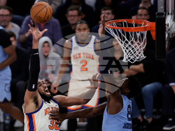 Grizzlies Knicks Basketball