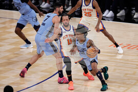 Grizzlies Knicks Basketball