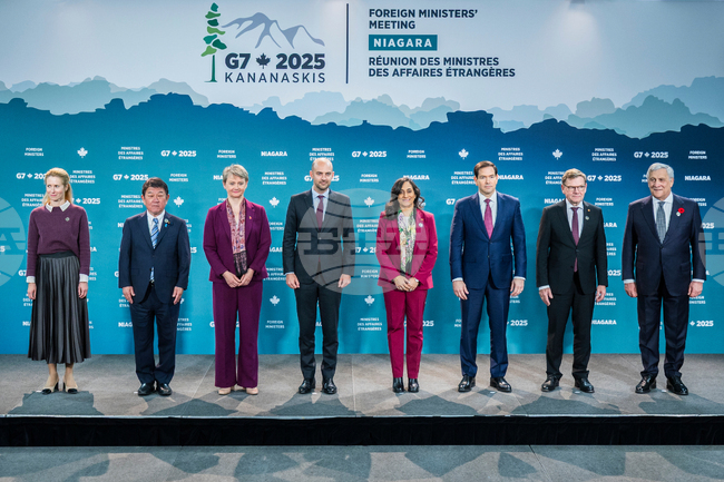 Министри от Г-7 ще обсъдят днес в Канада Украйна и бъдещето на Газа