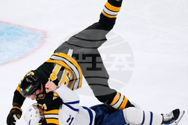 APTOPIX Maple Leafs Bruins Hockey