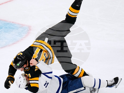 APTOPIX Maple Leafs Bruins Hockey
