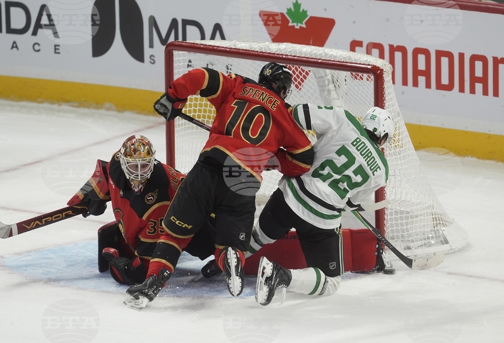 Stars Senators Hockey