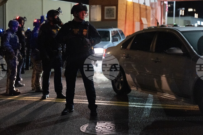 Veterans Protest Portland