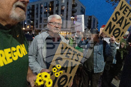 Veterans Protest Portland
