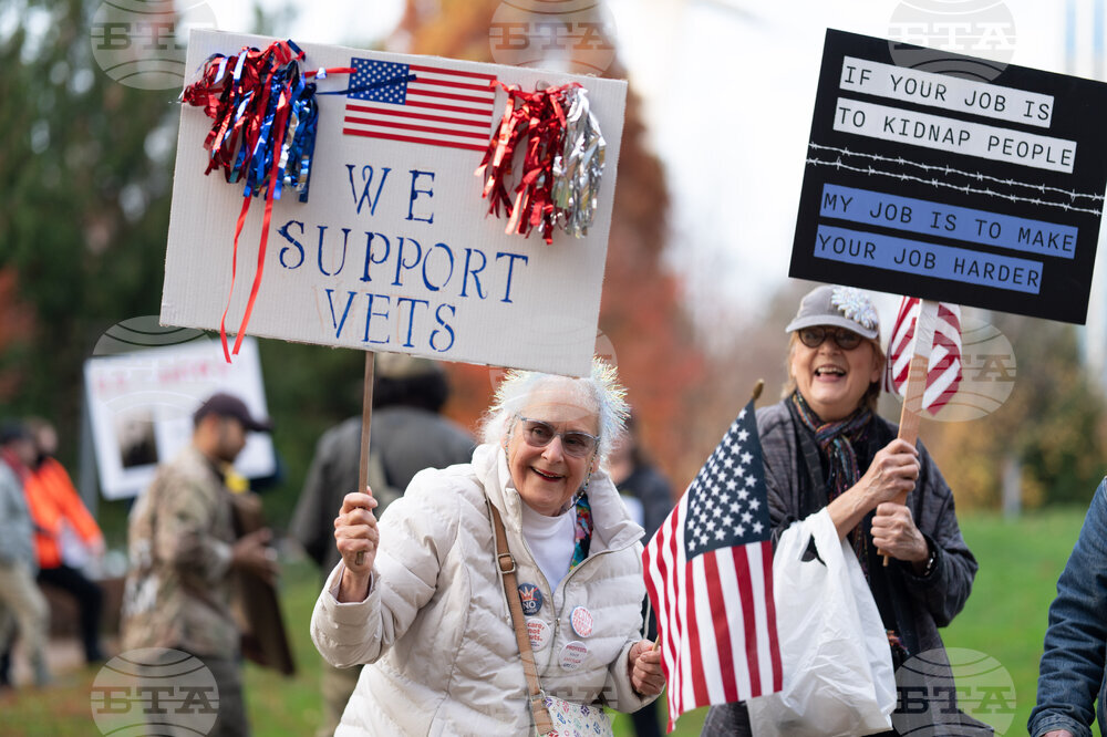 Veterans Protest Portland