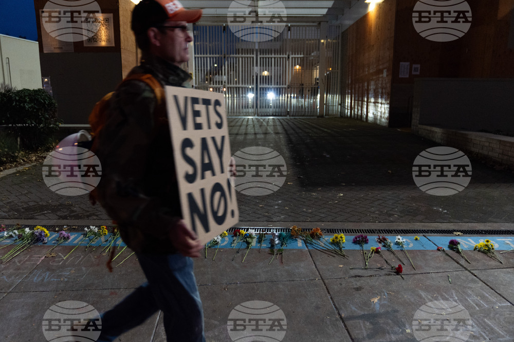 Veterans Protest Portland