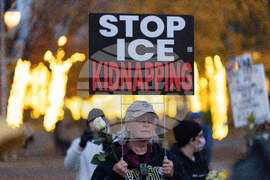 APTOPIX Veterans Protest Portland