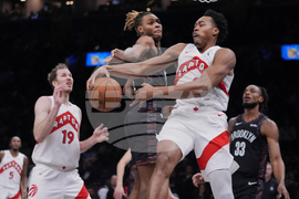Raptors Nets Basketball
