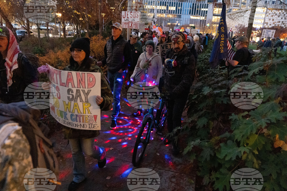 Veterans Protest Portland